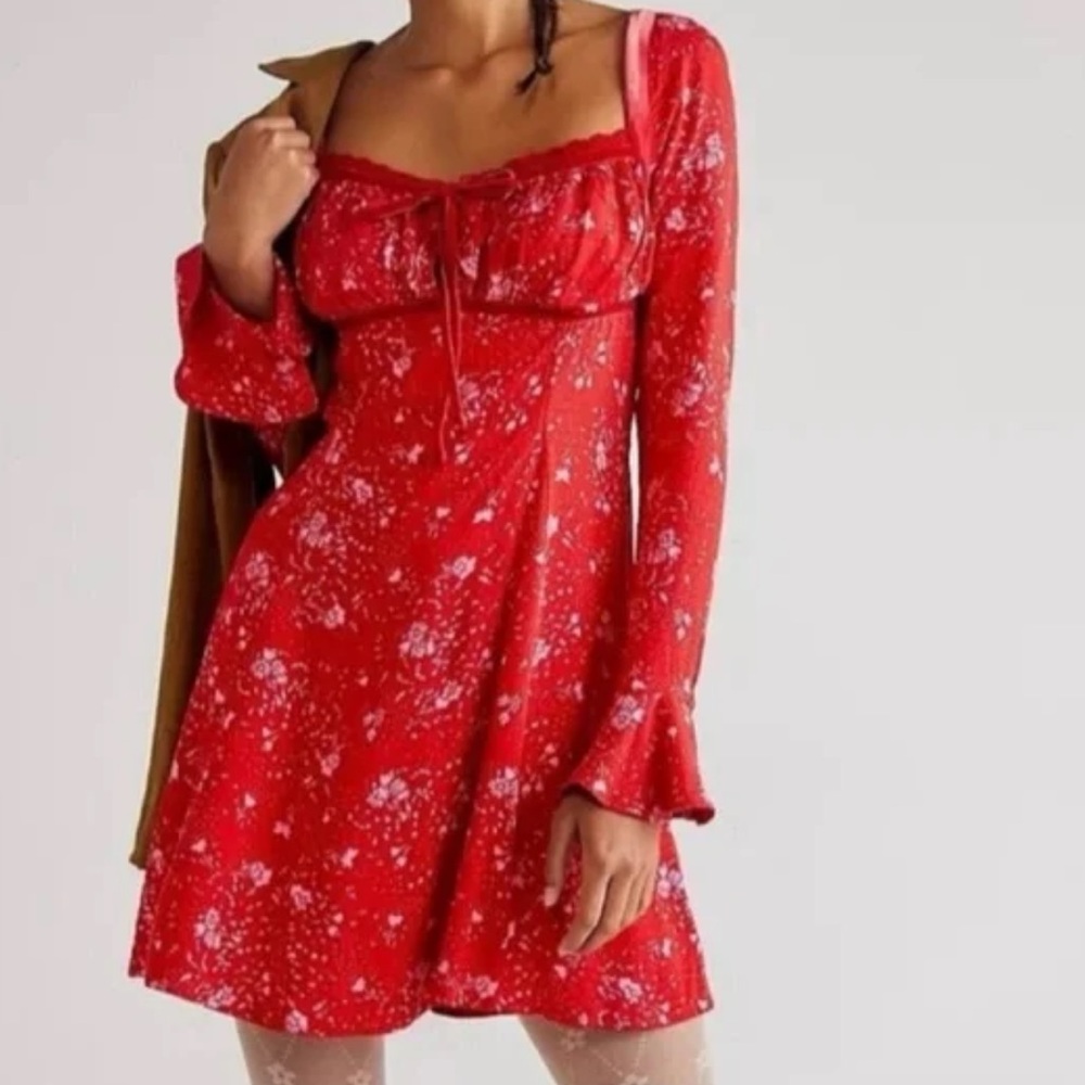 Free People Long Sleeve Dress NWT